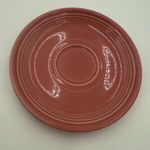 VTG Fiesta Fiestaware Rose Tea Coffee Cup Saucer HLC Homer Laughlin